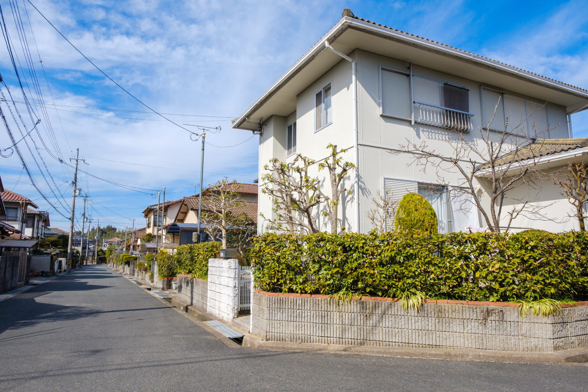 住宅地 一戸建て